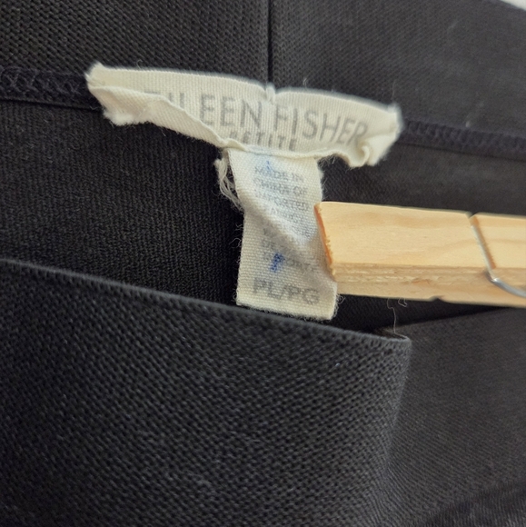 Eileen Fisher Black Jeggings Petite PL/PG Stretch fabric - Picture 8 of 8